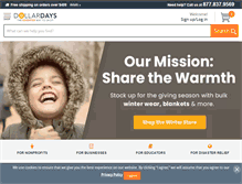 Tablet Screenshot of osf.dollardays.com